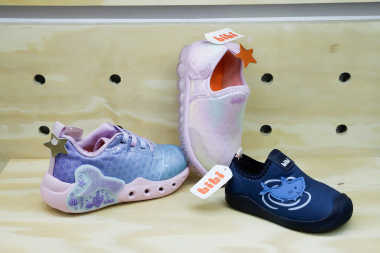 Playful elements and candy colors: summer trends for children’s footwear